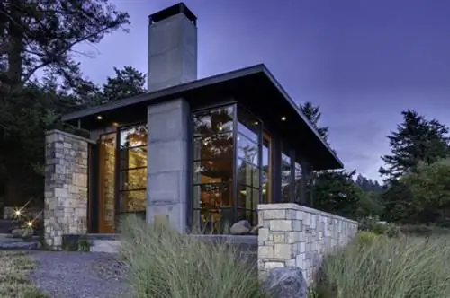 каменные дома фото натуральный залив дом 1 Stone Home Pictures - Natural Design от Prentiss Architects