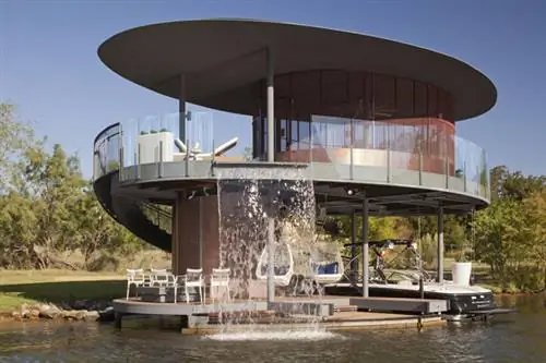 Круглые планы коттеджей - Awesome Boat House