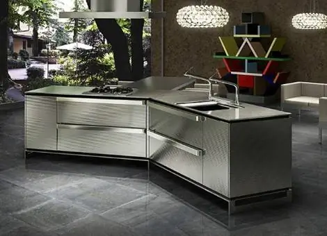 Дизайн кухни с кристаллами Swarovski от японской компании Toyo Kitchen - Ino
