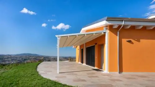 Реализация Pergotenda для Modern House