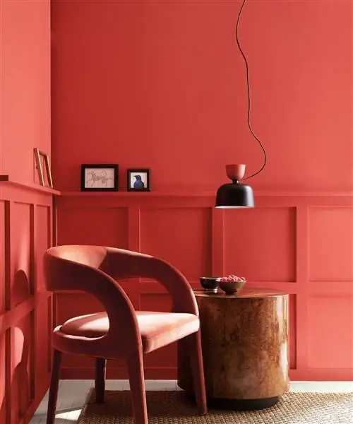 Цвет 2023 года от Benjamin Moore - малиновые румяна