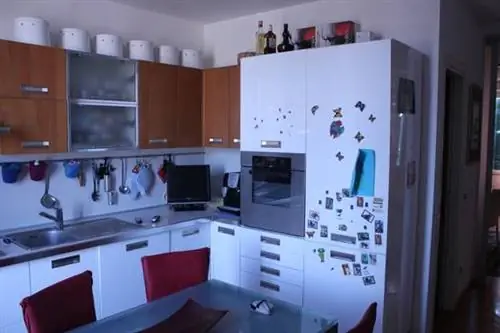Красочное преображение старой кухни