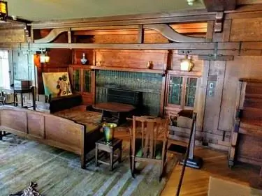 фотография интерьера Gamble House фотография интерьера Gamble House