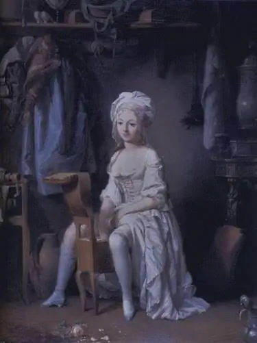 женщина пользуется биде в Boilly La Toilette intime ou la Rose effeuillée painting женщина пользуется биде в Boilly La Toilette intime ou la Rose effeuillée painting