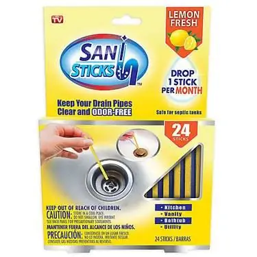 Sani Sticks 24 шт. в упаковке с ароматом лимона Sani Sticks 24 шт. в упаковке с ароматом лимона
