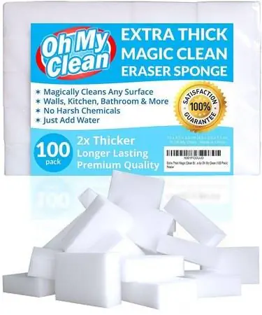 Очень большая губка-ластик Magic Cleaning Eraser Sponge - Oh My Clean Очень большая губка-ластик Magic Cleaning Eraser Sponge - Oh My Clean