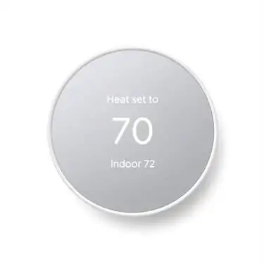 Термостат Google Nest, который представляет собой умный термостат.