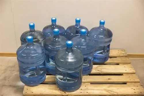 Как очистить пластиковые кувшины для воды