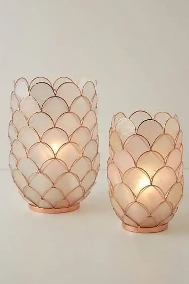Антропология Concha Capiz Lantern