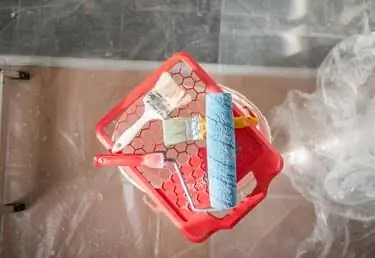 Высокий угол обзора покрасочного оборудования