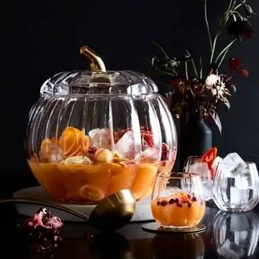 Чаша для тыквенного пунша Williams Sonoma и чашки для пунша