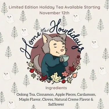 Spooktacular Tea Company объявила в Instagram о лимитированном выпуске чая Home for the Howlidays