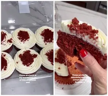 Мини-торты «Красный бархат» от Costco.