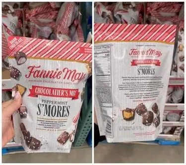 Бок о бок со смесью мятных сморов от Costco.