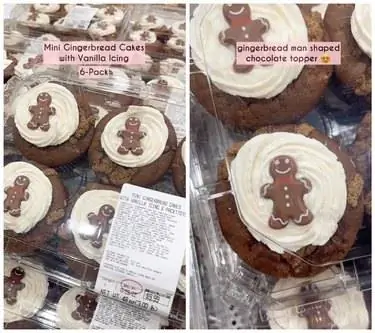 Ряд мини-пряников от Costco.