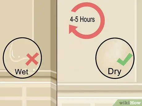 Отремонтировать дыры в гипсокартоне с помощью Spackle Step 15 Отремонтировать дыры в гипсокартоне с помощью Spackle Step 15