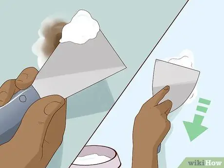 Ремонт дыр в гипсокартоне с помощью шпаклевки Step 5 Ремонт дыр в гипсокартоне с помощью шпаклевки Step 5