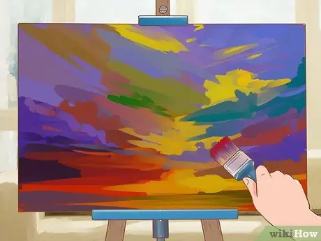 Рисуем искусство импрессионизма Шаг 7 Рисуем искусство импрессионизма Шаг 7