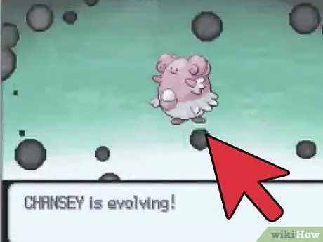 Evolve Chansey, шаг 12