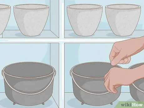 Выбрать садовые горшки Шаг 4