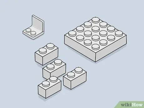 Сделайте детальный дом, гараж и машину из LEGO. Шаг 7 Сделайте детальный дом, гараж и машину из LEGO. Шаг 7