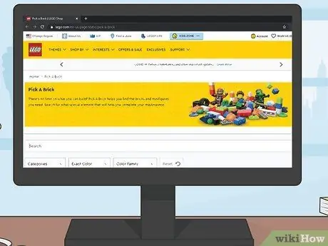 Найдите кубики LEGO, шаг 01 Найдите кубики LEGO, шаг 01