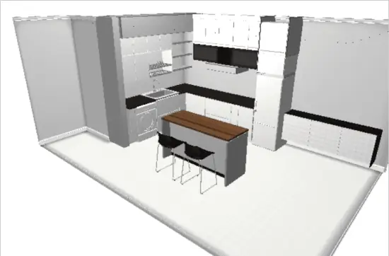 IKEA Home Planner - план кухни 2