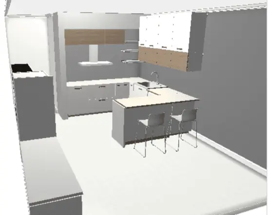 IKEA Home Planner - план кухни 1