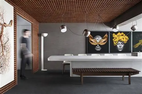 Grid House: изготовленный на заказ деревянный каркас и изысканная атмосфера в Сан-Паулу
