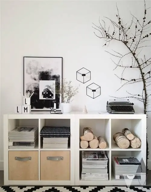 Различные способы использования универсальной полки Ikea Style & Expedit
