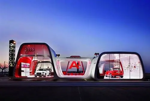 Автосалон Audi AreA1 в Барселоне