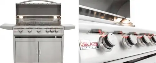 Пропановая газовая сковорода Blaze Premium LTE 30 дюймов с подсветкой 1