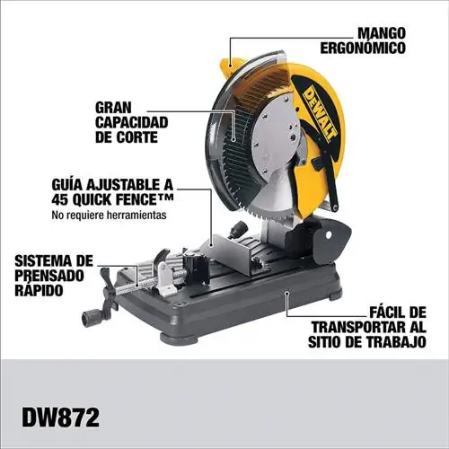 DEWALT Пила для резки металла DEWALT Пила для резки металла