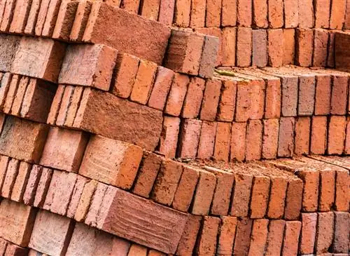Типы кирпичей, используемых в Америке