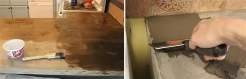 Бетонная кухонная стойка своими руками Бетонная кухонная стойка своими руками