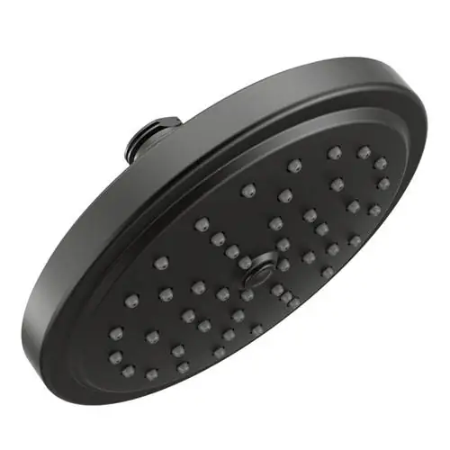 Черная насадка для душа Moen