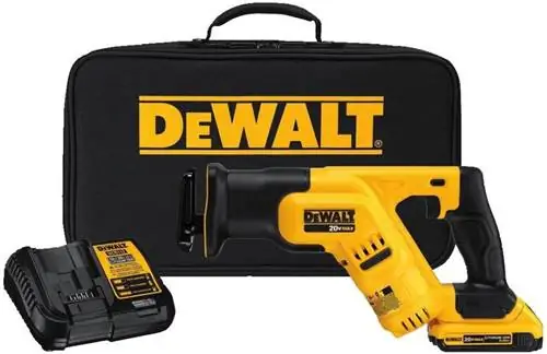 Комплект аккумуляторной сабельной пилы DEWALT 20V MAX Комплект аккумуляторной сабельной пилы DEWALT 20V MAX