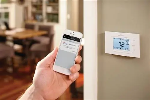 Honeywell RTH958OWF Интеллектуальный Wi-Fi 7-дневный программируемый цветной сенсорный термостат Honeywell RTH958OWF Интеллектуальный Wi-Fi 7-дневный программируемый цветной сенсорный термостат