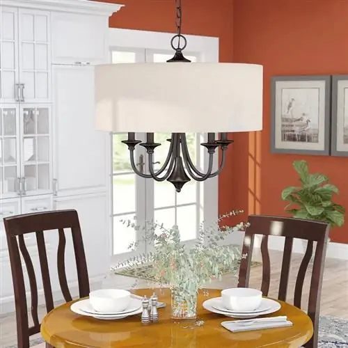 Clark 8 Light Уникальная массивная люстра-барабан Clark 8 Light Уникальная массивная люстра-барабан