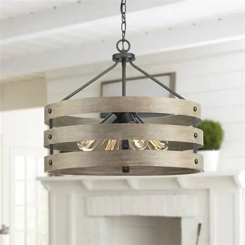 Clark 8 Light Уникальная массивная люстра-барабан Clark 8 Light Уникальная массивная люстра-барабан