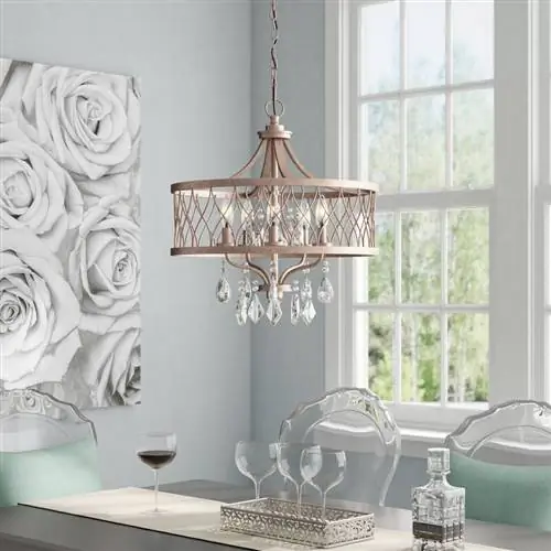 Clark 8 Light Уникальная массивная люстра-барабан Clark 8 Light Уникальная массивная люстра-барабан