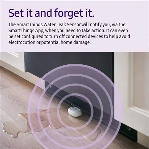 Датчик протечки воды Samsung GP-U999SJVLCAA Smart Things