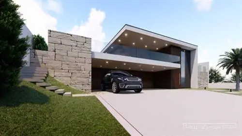Casa do Xisto: современный дом с очаровательным сочетанием материалов