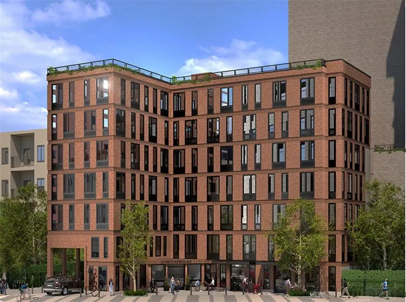 Рендеринг 8 Westchester Place - Ричард Биненфельд Архитектор Рендеринг 8 Westchester Place - Ричард Биненфельд Архитектор