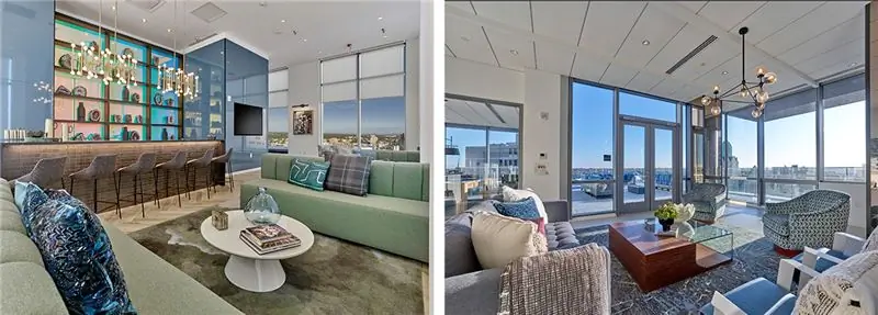 Внутренний лаундж в Premiere Residences Внутренний лаундж в Premiere Residences