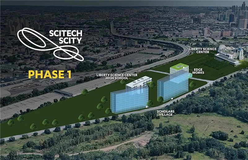 Джерси-Сити и партнеры продвигаются вперед в средней школе Liberty Science Center