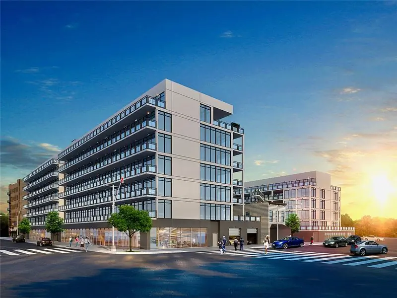 Представлен обновленный дизайн для Hello Nostrand Эли Карпа на 1580 Nostrand Avenue в Prospect Park Lefferts Gardens, Бруклин