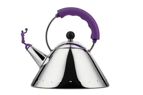фиолетовый чайник 3909 Alessi x Virgil Abloh фиолетовый чайник 3909 Alessi x Virgil Abloh