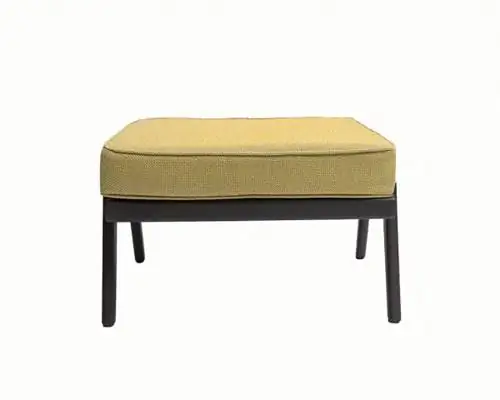 Smilow_WAC33 Черный лаковый пуфик-1silo Smilow_WAC33 Черный лаковый пуфик-1silo