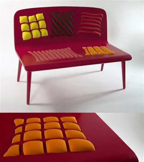 Poppins: Op Art Bench от Алессандры Балдерески